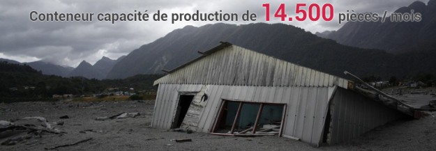 Conteneurs d’habitats d’Urgences